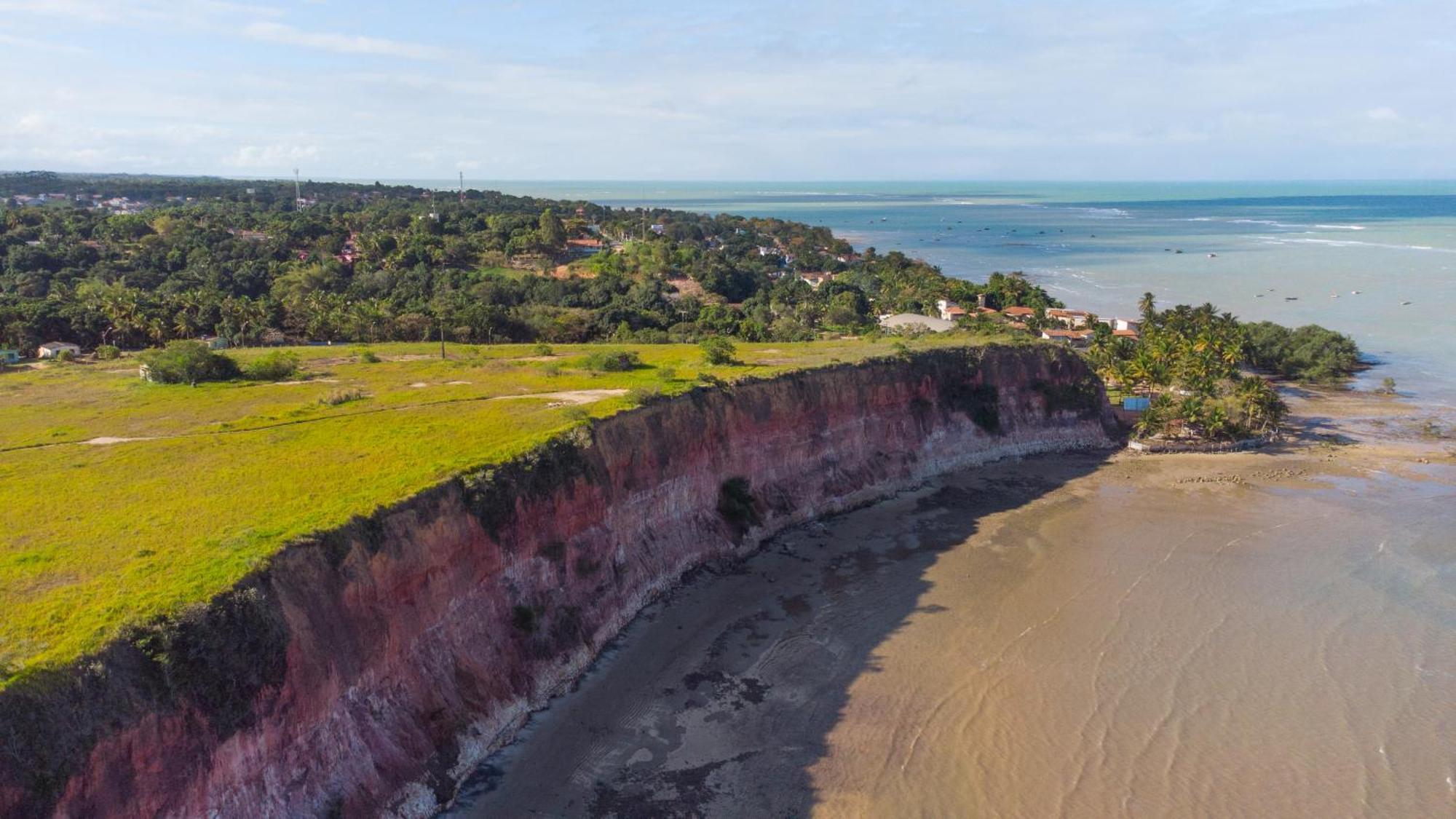 Paraiso Azul Com Vistas Maravilhosas Cumuruxatiba Eksteriør billede